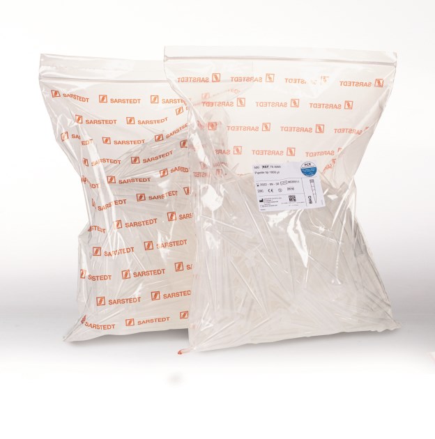 70.3030 • Sarstedt® Pipette Tip, 2200μl, 51mm, Bag, PCR Performance