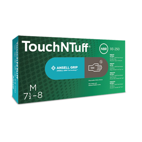 Ansell® TouchNTuff® 93-250 Ansell Grip Technology, Nitril Handschoen ...