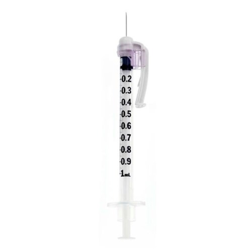 305946 • Bd® Safetyglide™ Tuberculin Syringe 1ml Pp With Needle 26g×⅜ 045mm×10mm With 