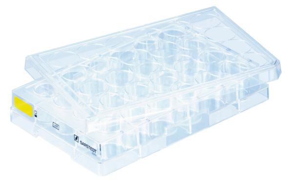 CELLSTAR 6-Well Cell Culture Plate, TC Treated, Sterile, Flat Bottom, 100-Pack (657160)
