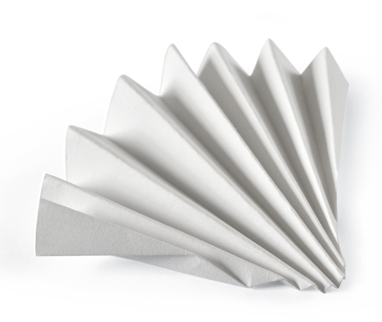 Whatman 595 ½ Qualitatives Filterpapier, Vorgefaltet, 150 Mm – Für Routineanalytik