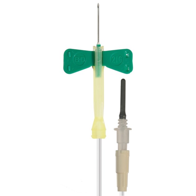 367286 • BD® Vacutainer® Safety-Lok™ Blood Collection Set, 21G×¾