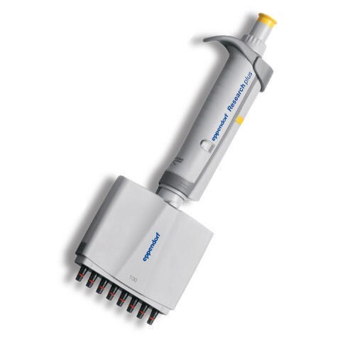3122000035 • Eppendorf® Research® Plus Pipette, 8Channel, Variable Volume, 10100μl, incl. epT