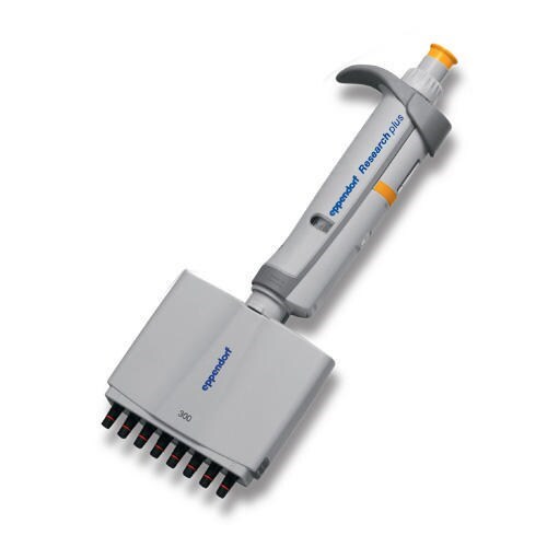 3122000051 • Eppendorf® Research® Plus Pipette, 8Channel, Variable Volume, 30300μl, incl. epT