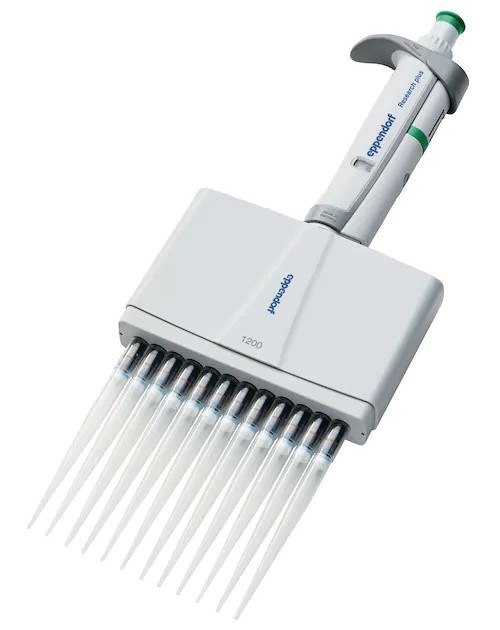 3122000221 • Eppendorf® Research® Plus Pipette, 12Channel, Variable